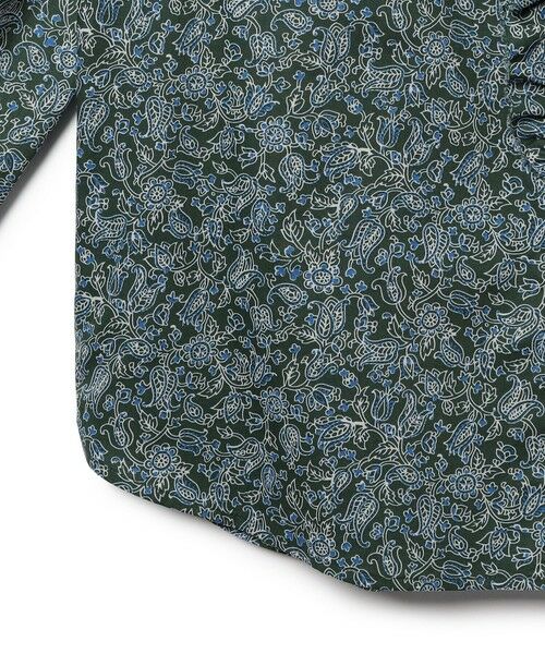 SCAPA / スキャパ シャツ・ブラウス | サラサリーフプリントフリルブラウス | 詳細6