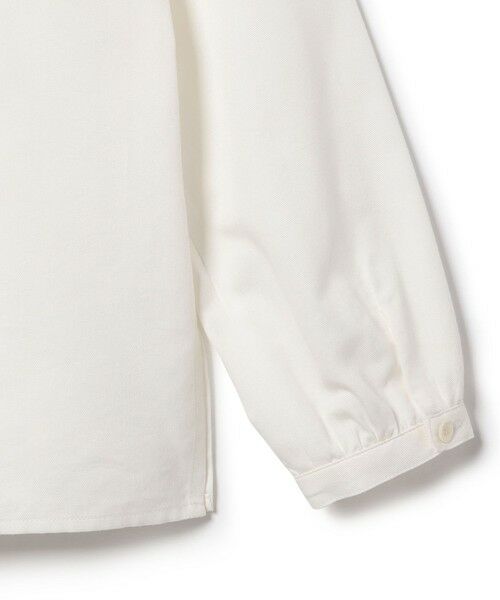 SCAPA / スキャパ シャツ・ブラウス | コットンツイルホワイトブラウス | 詳細9