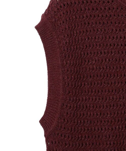 SCAPA / スキャパ ニット・セーター | ポンテニットベスト | 詳細5