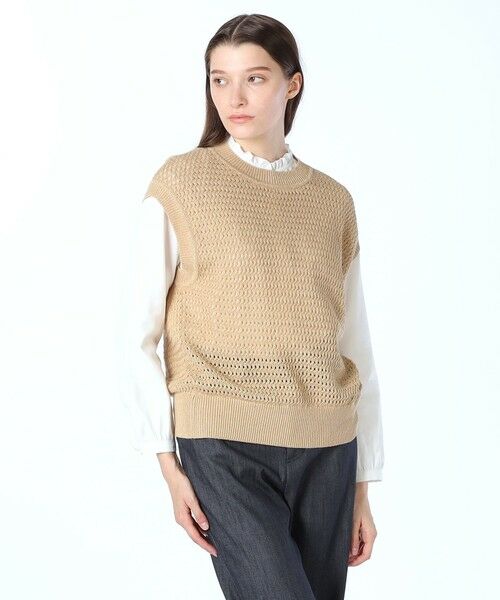 SCAPA / スキャパ ニット・セーター | ポンテニットベスト | 詳細11