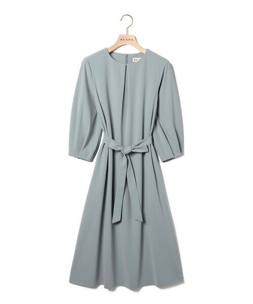 SCAPA / スキャパ ドレス | クリアジャージワンピース(グリーン)