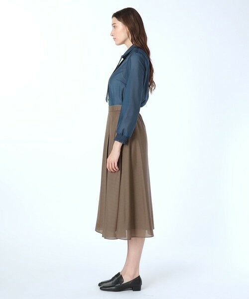 SCAPA / スキャパ ミニ・ひざ丈スカート | エアリーローンスカート | 詳細10