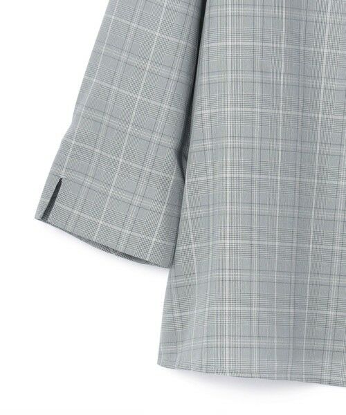 SCAPA / スキャパ シャツ・ブラウス | ライトグレンチェックブラウス | 詳細4