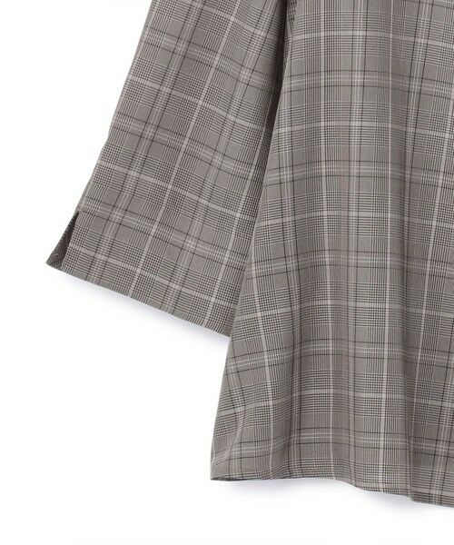 SCAPA / スキャパ シャツ・ブラウス | ライトグレンチェックブラウス | 詳細7