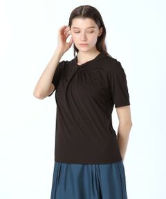 SCAPA / スキャパ カットソー | エレガントスムースカットソー