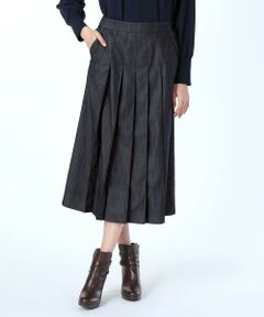 SCAPA / スキャパ ミニ・ひざ丈スカート | ソフトシャンブレースカート