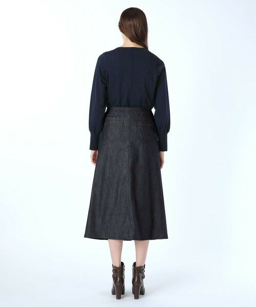 SCAPA / スキャパ ミニ・ひざ丈スカート | ソフトシャンブレースカート | 詳細3