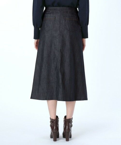 SCAPA / スキャパ ミニ・ひざ丈スカート | ソフトシャンブレースカート | 詳細4