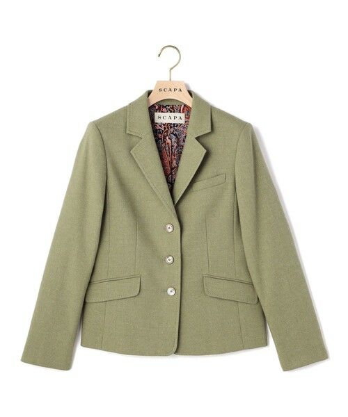 SCAPA / スキャパ テーラードジャケット | ウールネップテーラージャケット | 詳細4