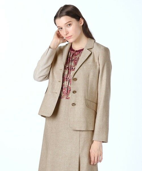 SCAPA / スキャパ テーラードジャケット | ウールネップテーラージャケット | 詳細20