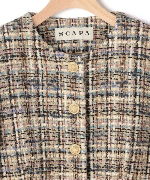 SCAPA / スキャパ テーラードジャケット | ウィロウツイードジャケット | 詳細6