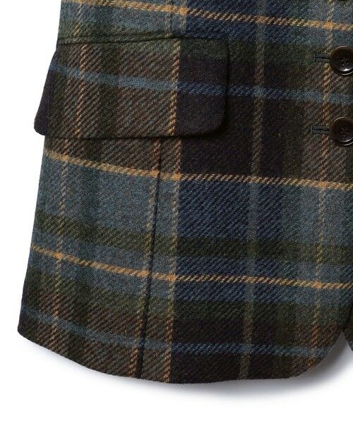 SCAPA / スキャパ テーラードジャケット | ムーンチェックツイードジャケット | 詳細8