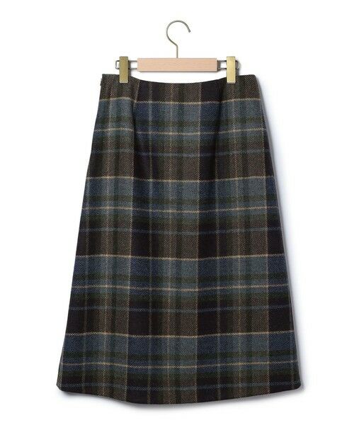 SCAPA / スキャパ ミニ・ひざ丈スカート | ムーンチェックツイードスカート | 詳細6