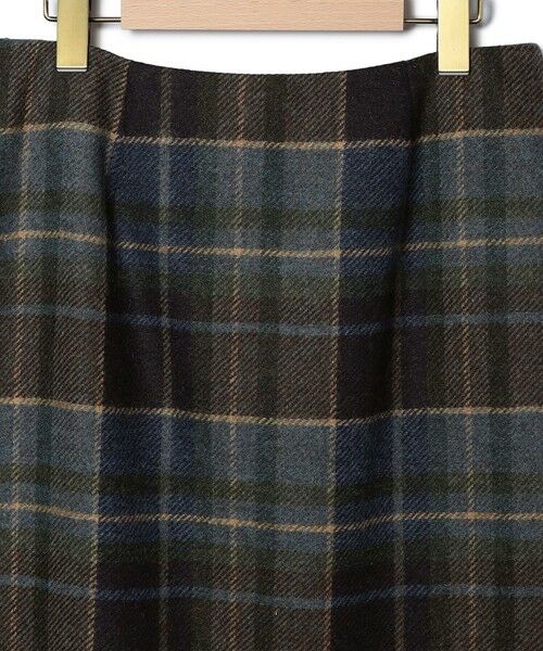 SCAPA / スキャパ ミニ・ひざ丈スカート | ムーンチェックツイードスカート | 詳細8