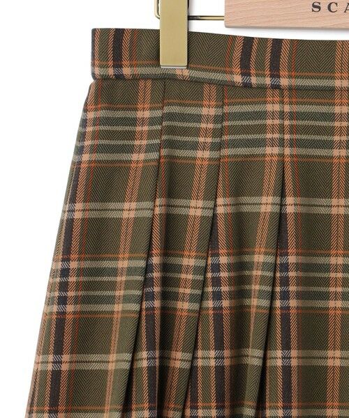 SCAPA / スキャパ ミニ・ひざ丈スカート | フランネルチェックスカート | 詳細8