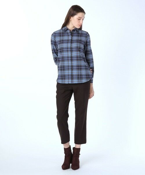 SCAPA / スキャパ シャツ・ブラウス | フランネルチェックブラウス | 詳細1
