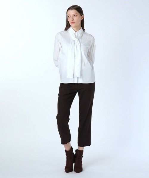 SCAPA / スキャパ シャツ・ブラウス | コットンポプリンブラウス | 詳細3