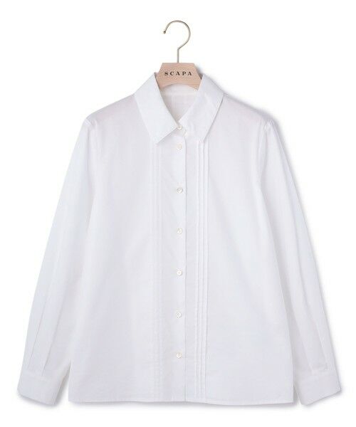 SCAPA / スキャパ シャツ・ブラウス | コットンポプリンブラウス | 詳細7
