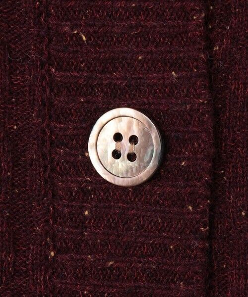 SCAPA / スキャパ ニット・セーター | ウールネップニットカーディガン | 詳細11