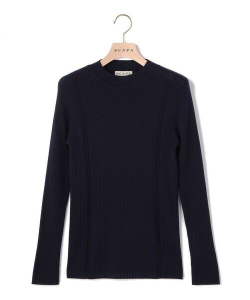 SCAPA / スキャパ ニット・セーター | カシウールリブプルオーバーニット | 詳細6