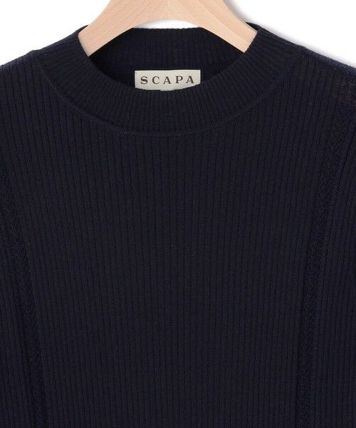 SCAPA / スキャパ ニット・セーター | カシウールリブプルオーバーニット | 詳細8