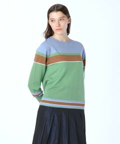 SCAPA / スキャパ ニット・セーター | カシウールボーダーニット