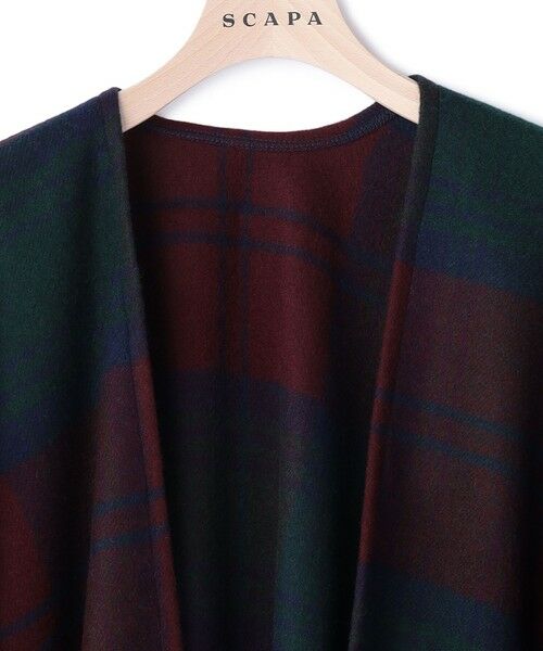 SCAPA / スキャパ マフラー・ショール・スヌード・ストール | ムーンチェックショール | 詳細2