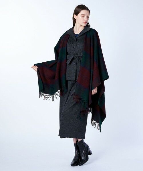 SCAPA / スキャパ マフラー・ショール・スヌード・ストール | ムーンチェックショール | 詳細6