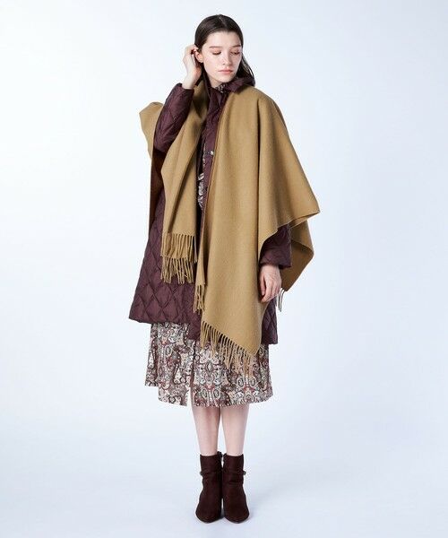 SCAPA / スキャパ マフラー・ショール・スヌード・ストール | ウールポンチョ | 詳細1