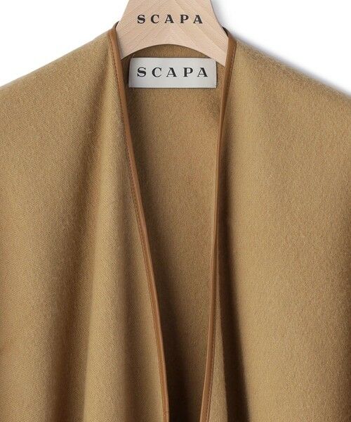 SCAPA / スキャパ マフラー・ショール・スヌード・ストール | ウールポンチョ | 詳細3