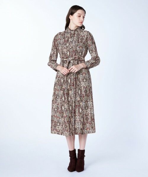 SCAPA / スキャパ ドレス | サラサプリントワンピース | 詳細13