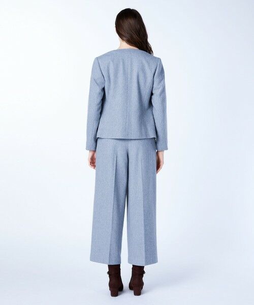 SCAPA / スキャパ テーラードジャケット | ブレインツイードノーカラージャケット | 詳細3