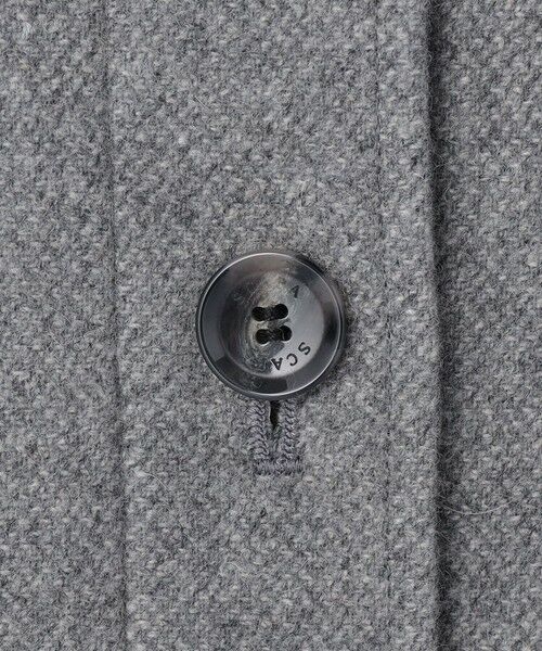 SCAPA / スキャパ テーラードジャケット | ブレインツイードノーカラージャケット | 詳細16