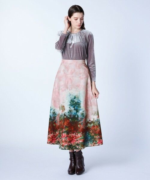 SCAPA / スキャパ ミニ・ひざ丈スカート | ビンダアートスカート | 詳細2