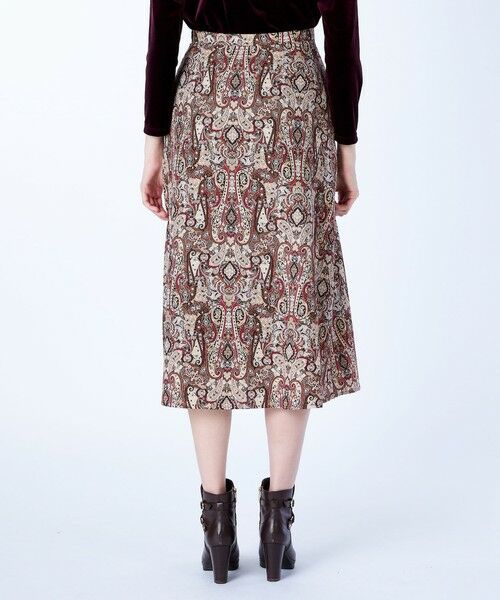 SCAPA / スキャパ ミニ・ひざ丈スカート | サラサプリントスカート | 詳細7