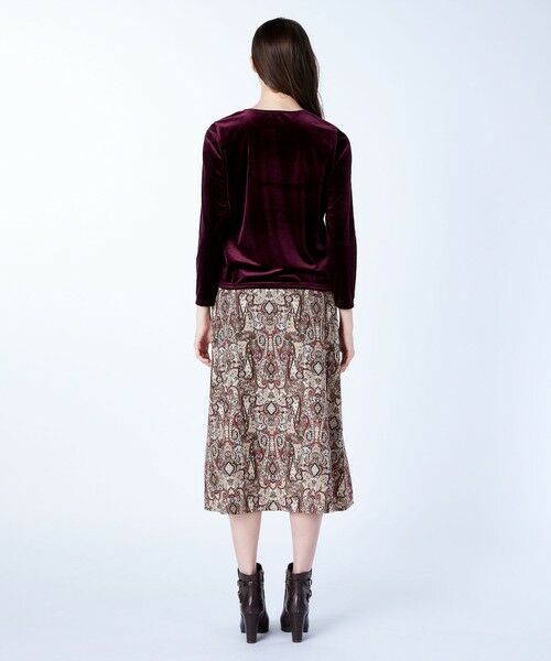 SCAPA / スキャパ ミニ・ひざ丈スカート | サラサプリントスカート | 詳細10