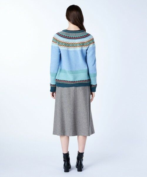 SCAPA / スキャパ ミニ・ひざ丈スカート | ブレインツイードスカート | 詳細11