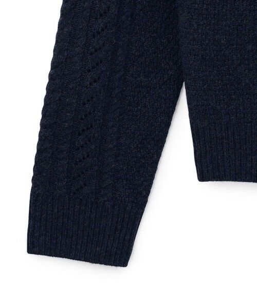 SCAPA / スキャパ ニット・セーター | 【ＷＥＢ限定】フェアイルケーブルニットカーディガン | 詳細4