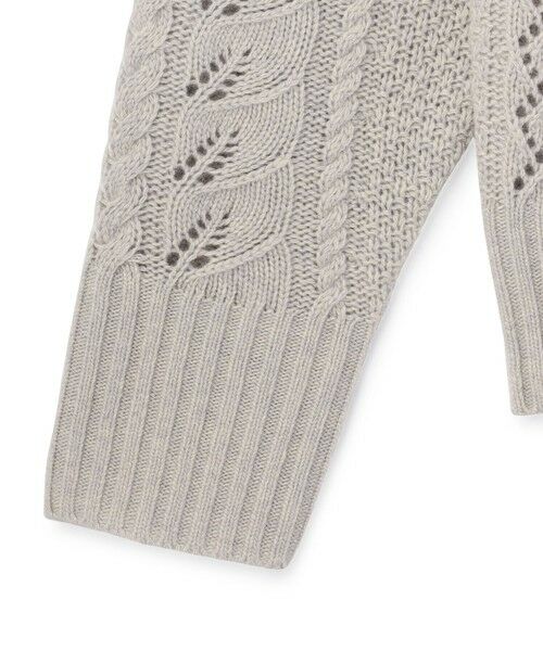 SCAPA / スキャパ ニット・セーター | 【ＷＥＢ限定】オープンケーブルニット | 詳細5