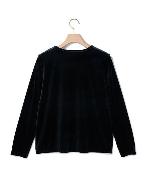 SCAPA / スキャパ カットソー | ストレッチベロアカットソー | 詳細1