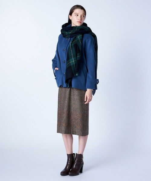 SCAPA / スキャパ マフラー・ショール・スヌード・ストール | 【ＷＥＢ限定】チェックマフラー | 詳細1