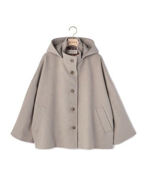 SCAPA / スキャパ トレンチコート | アンゴラビーバーショートコート | 詳細6