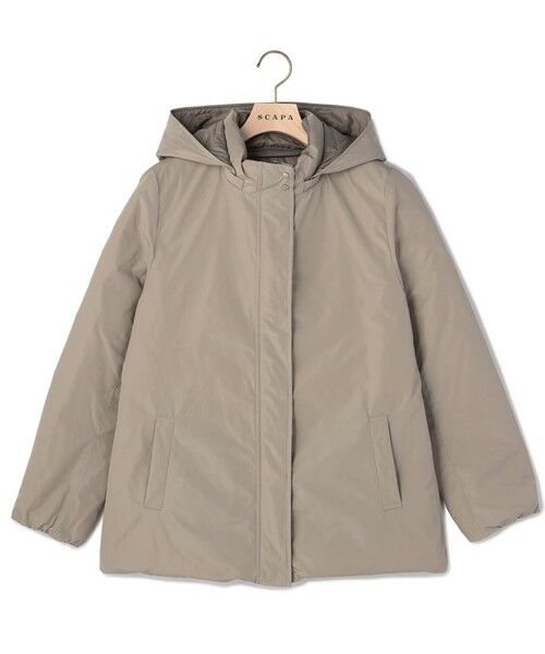 SCAPA/スキャパ ヘルミンダウンショートコート ベージュ 38 SCAPA/スキャパ ヘルミンダウンショートコート ベージュ 38