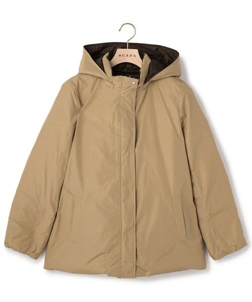 SCAPA/スキャパ ヘルミンダウンショートコート 【WEB先行販売カラー】ブラウン 40 SCAPA/スキャパ ヘルミンダウンショートコート 【WEB先行販売カラー】ブラウン 40
