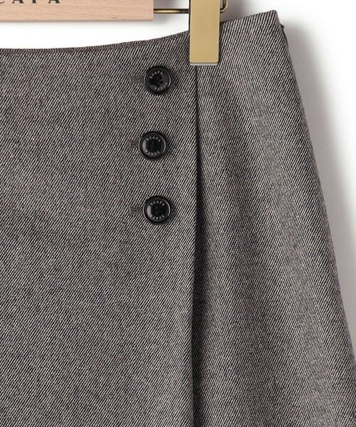SCAPA / スキャパ ミニ・ひざ丈スカート | ツイルツィードスカート | 詳細3