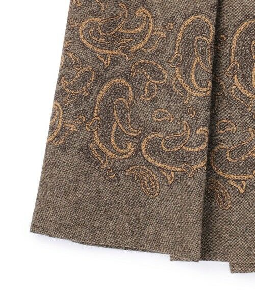 SCAPA / スキャパ ミニ・ひざ丈スカート | ライトエンブロイダリースカート | 詳細5