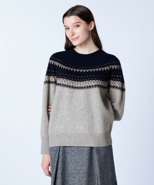 SCAPA / スキャパ ニット・セーター | コズミックフェアアイルニット | 詳細12