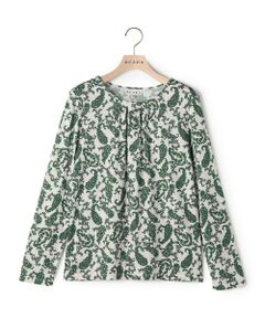 SCAPA / スキャパ カットソー | プティットフルールクルーネックカットソー