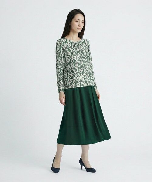 SCAPA / スキャパ カットソー | プティットフルールクルーネックカットソー | 詳細3