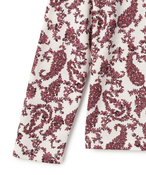 SCAPA / スキャパ カットソー | プティットフルールクルーネックカットソー | 詳細5